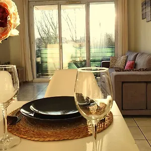Appartement Belle Vue Proche Des Commodités Avec Piscine Résidentielle, Colomiers