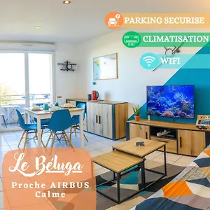 Appartement Le Beluga – Proche Airbus, Colomiers